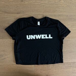 OG Call Her Daddy Merch Small Crop UNWELL tee